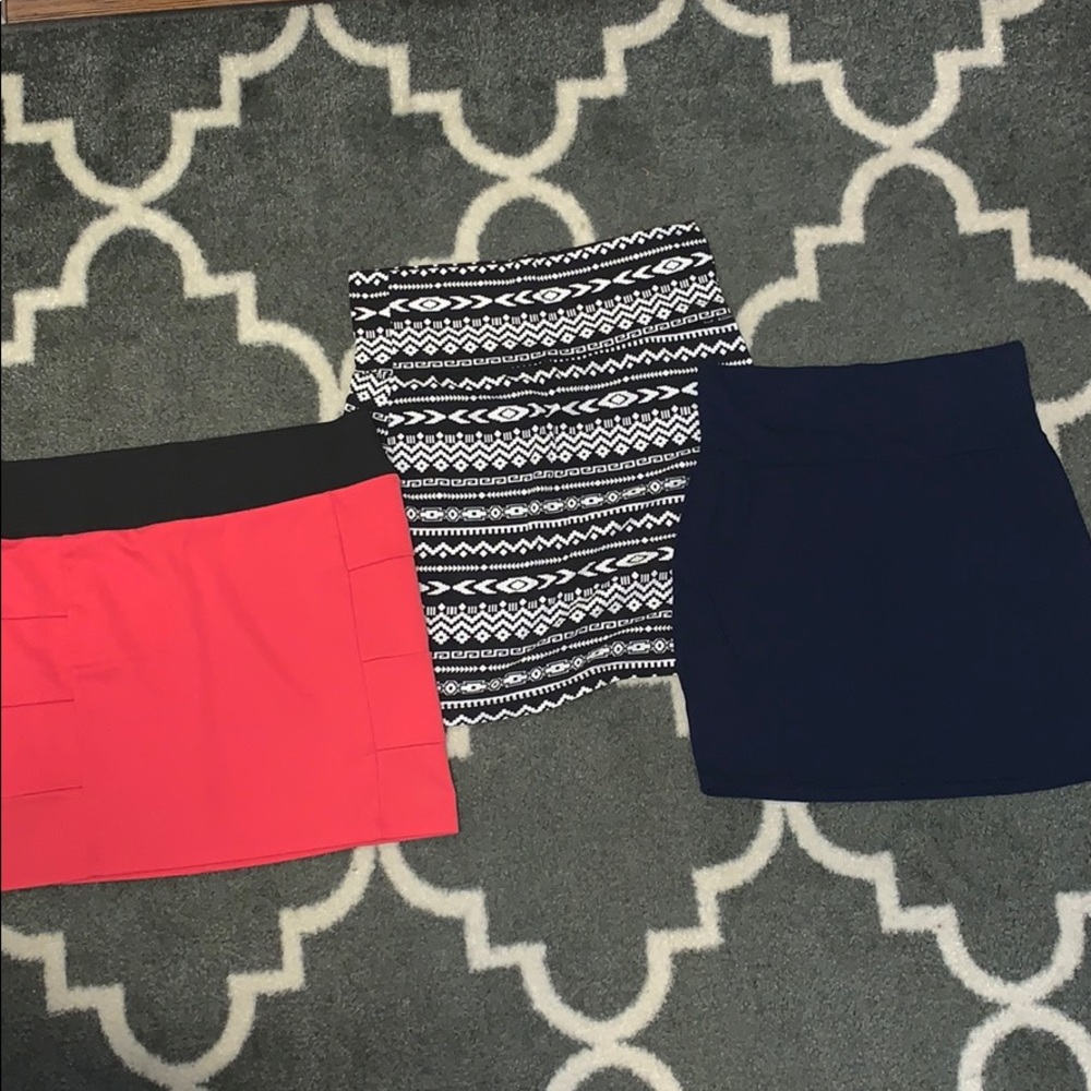 3 in 1!! Charlotte Russe Body Con Skirts